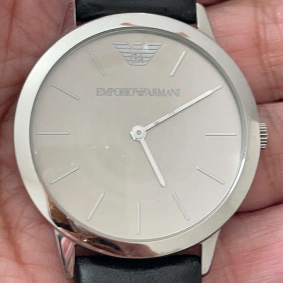 Other - EUC Emporio Armani stainless steel watch